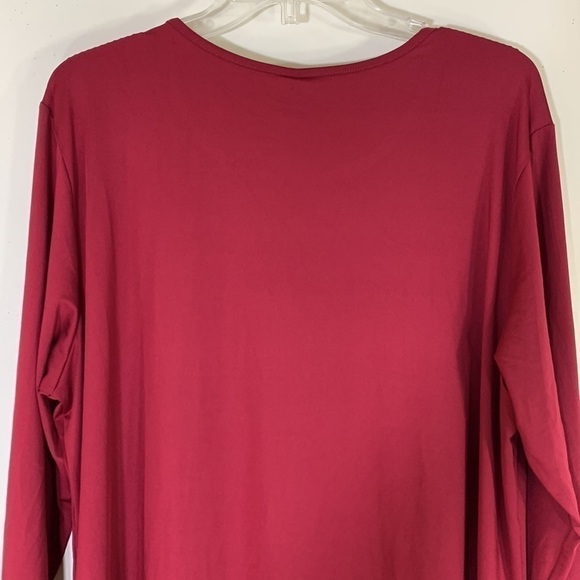 NWT. Tencede 4XL Long Sleeve Tunic Blouse with Empire Waist. - Picture 8 of 8